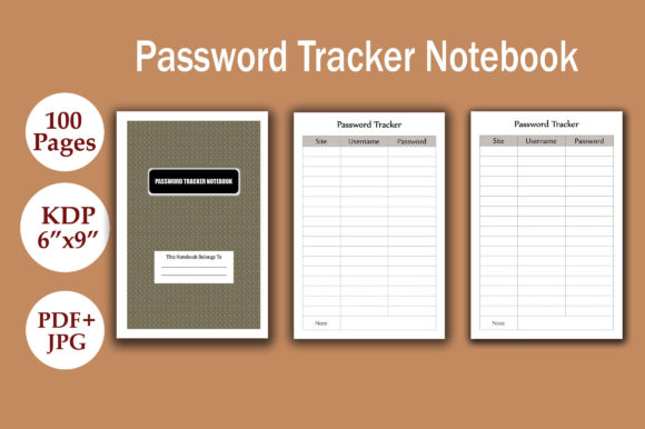 Effortlessly Manage Your Passwords with the Password Tracker Notebook Logbook-2