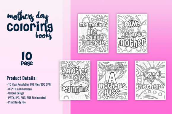 Evaluating Mother's Day Coloring Pages with Quotes for Print and Digital Use