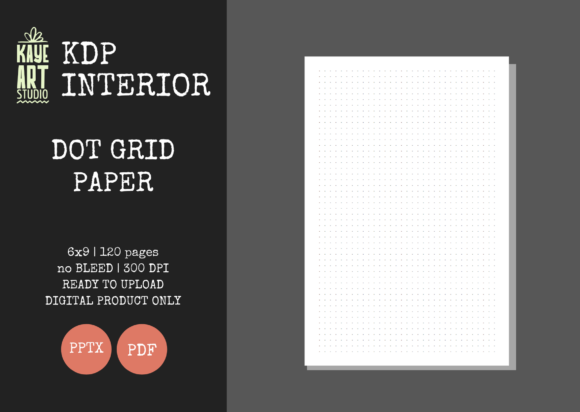 Exploring KDP Dot Grid Paper 1: A Versatile Option for Your No and Low Content Publishing