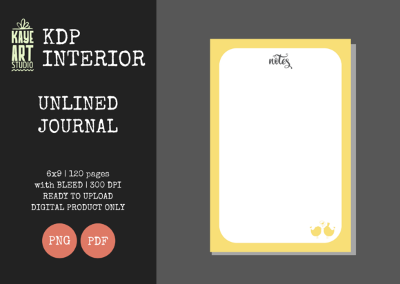 Exploring the KDP Unlined Journal Yellow: A Versatile Tool for Your Publishing Needs