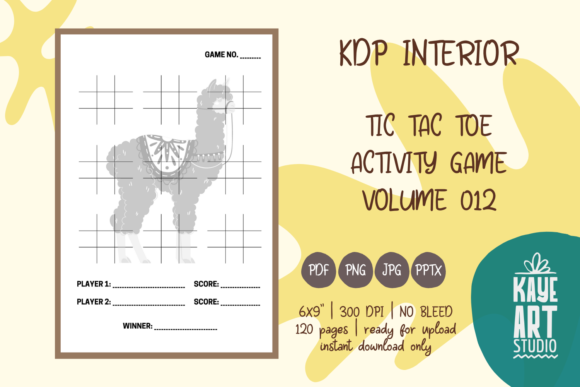 KDP Interior Tic Tac Toe Game Vol. 12