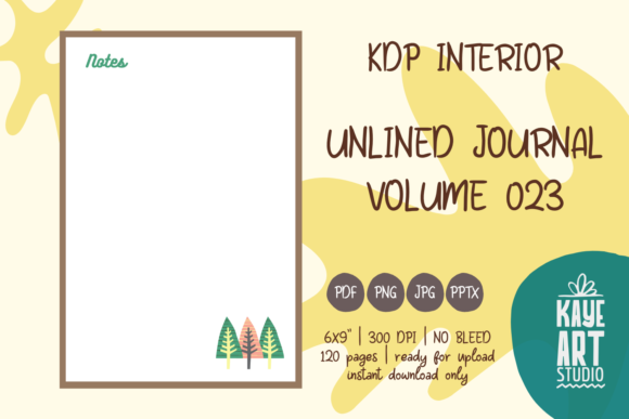 KDP Interior Unlined Journal Vol. 23: Strategic Asset for Low-Content Publishing