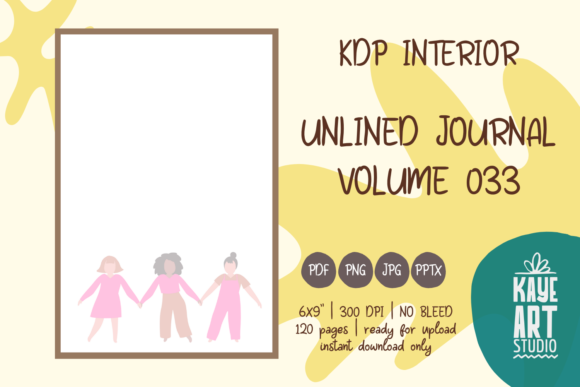 KDP Interior Unlined Journal Vol. 33: A Practical Foundation for Low-Content Publishing