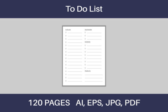 Maximizing Your Potential with To Do List 120 Pages