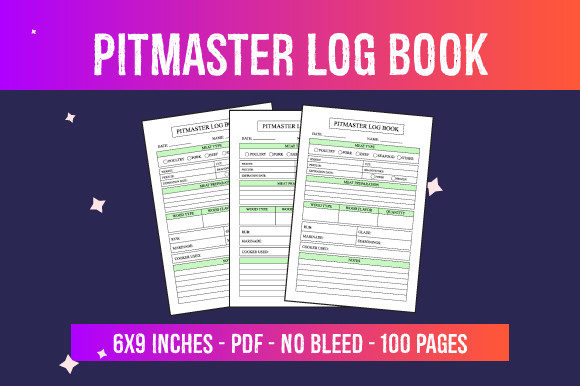 Pitmaster Log Book - KDP Interior: A Comprehensive Tool for Your Print on Demand Business
