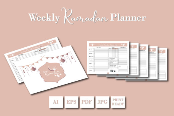 Ramadan Planner Journal for Weekly-KDP: Strategic Planning and Intentional Publishing