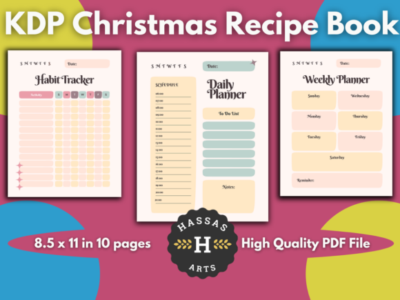 Stay Organized and Achieve Your Goals with the KDP Interior Weekly Planner 10 Pages