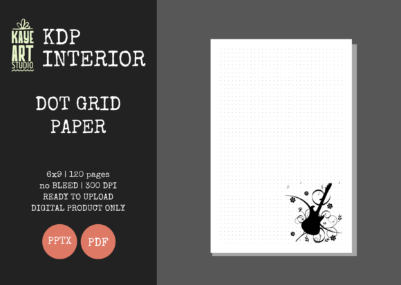 Unlock Your Creativity with KDP Dot Grid Paper 33 and KDP Interiors Dot Grid Paper