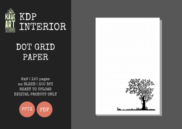 Unlock Your Creativity with KDP Dot Grid Paper 6: The Perfect Journal for No and Low Content Publishing
